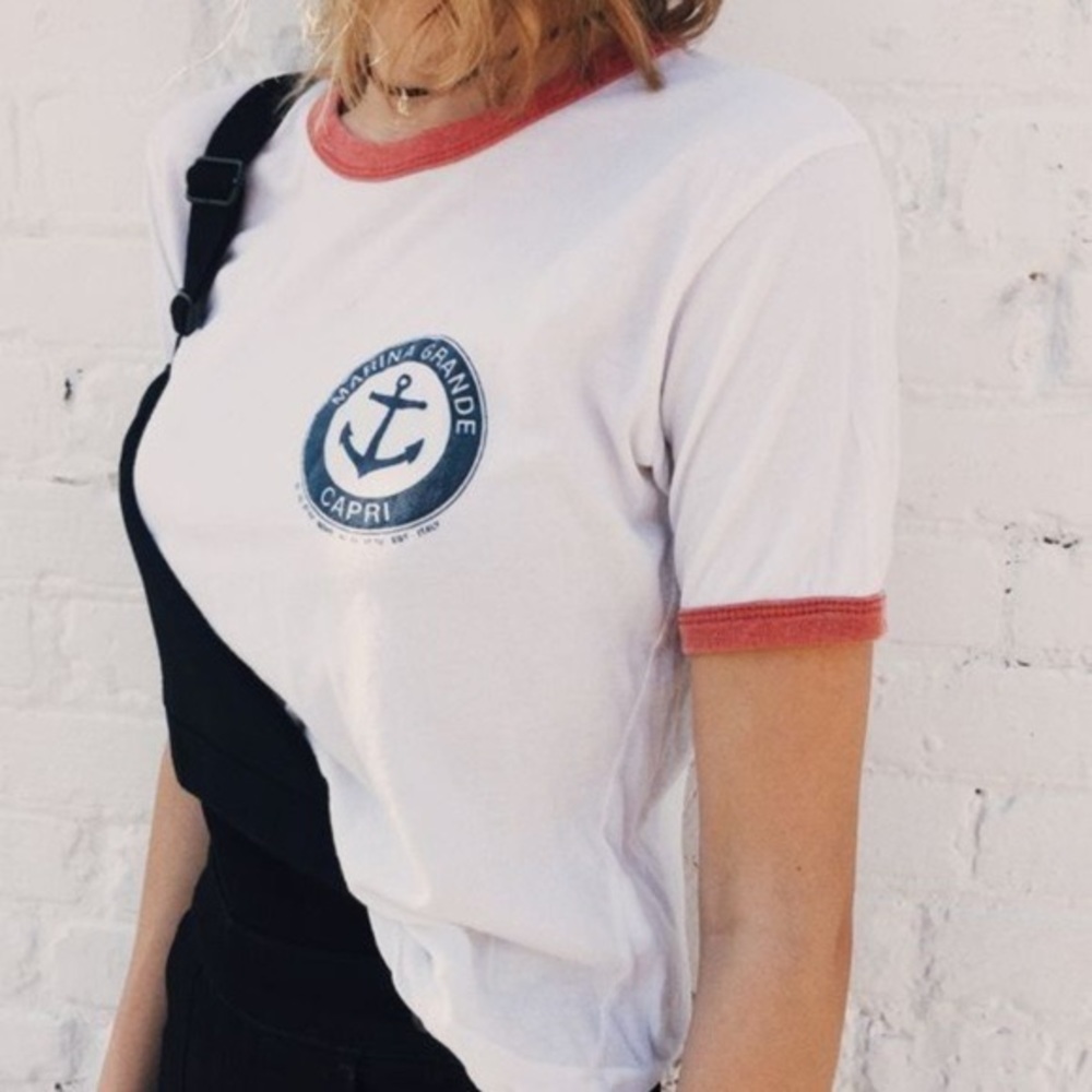 Brandy Melville Marina Grande Capri Tee